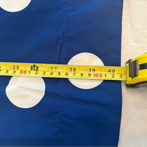 J. Crew Blue A-Line Tiered Midi Skirt - Picture 6 of 6